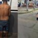 VÍDEO: mulher é arrastada na rua durante tentativa de estupro e salva por policial à paisana em MT